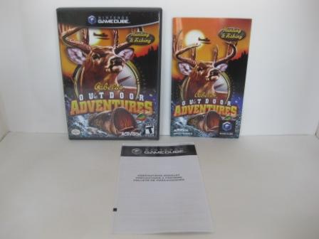 Cabelas Outdoor Adventures (CASE & MANUAL ONLY) - Gamecube